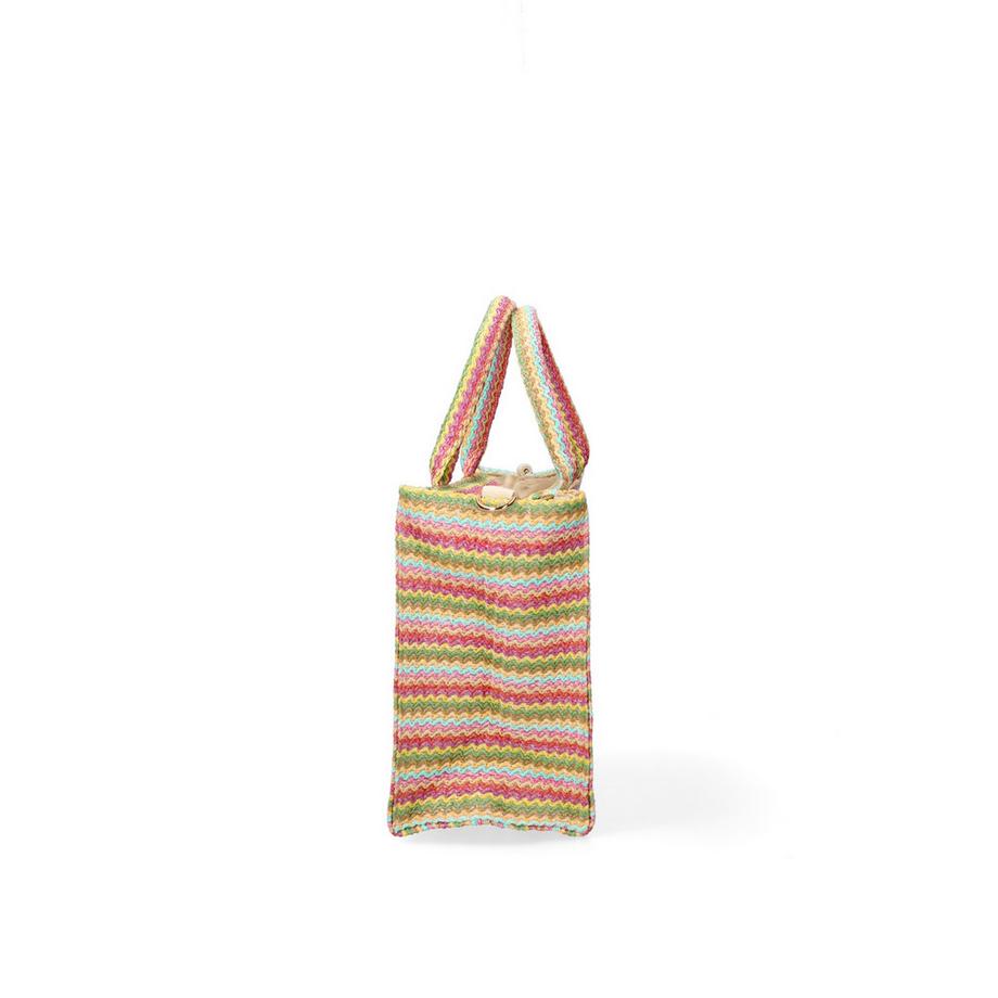 Marc Ellis Sorrento Gestreifte Handtasche  