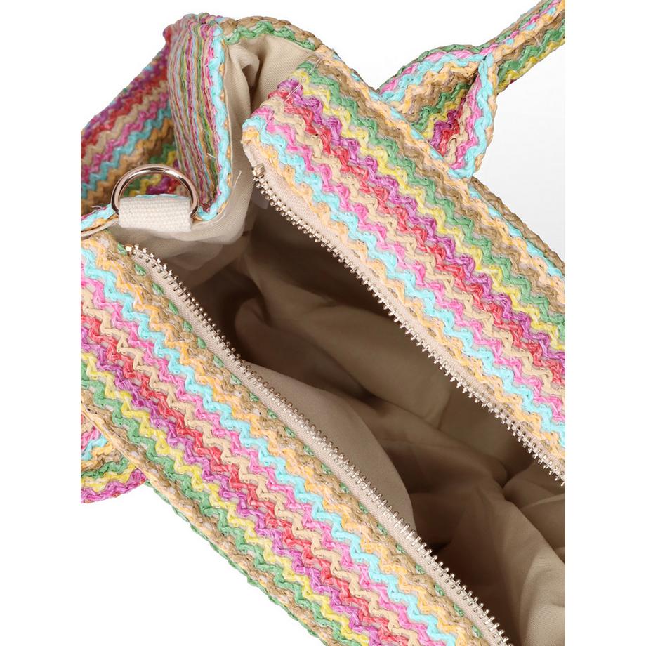 Marc Ellis Sorrento Gestreifte Handtasche  