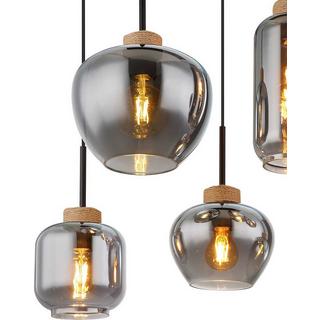 mutoni light Hängeleuchte Matt Metall matt 8xE27  