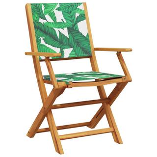 VidaXL Chaise de jardin bois d'acacia  