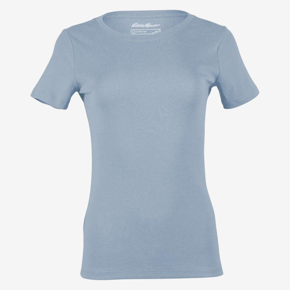 Image of Favorite Tshirt Rundhalsausschnitt Damen Blau XL