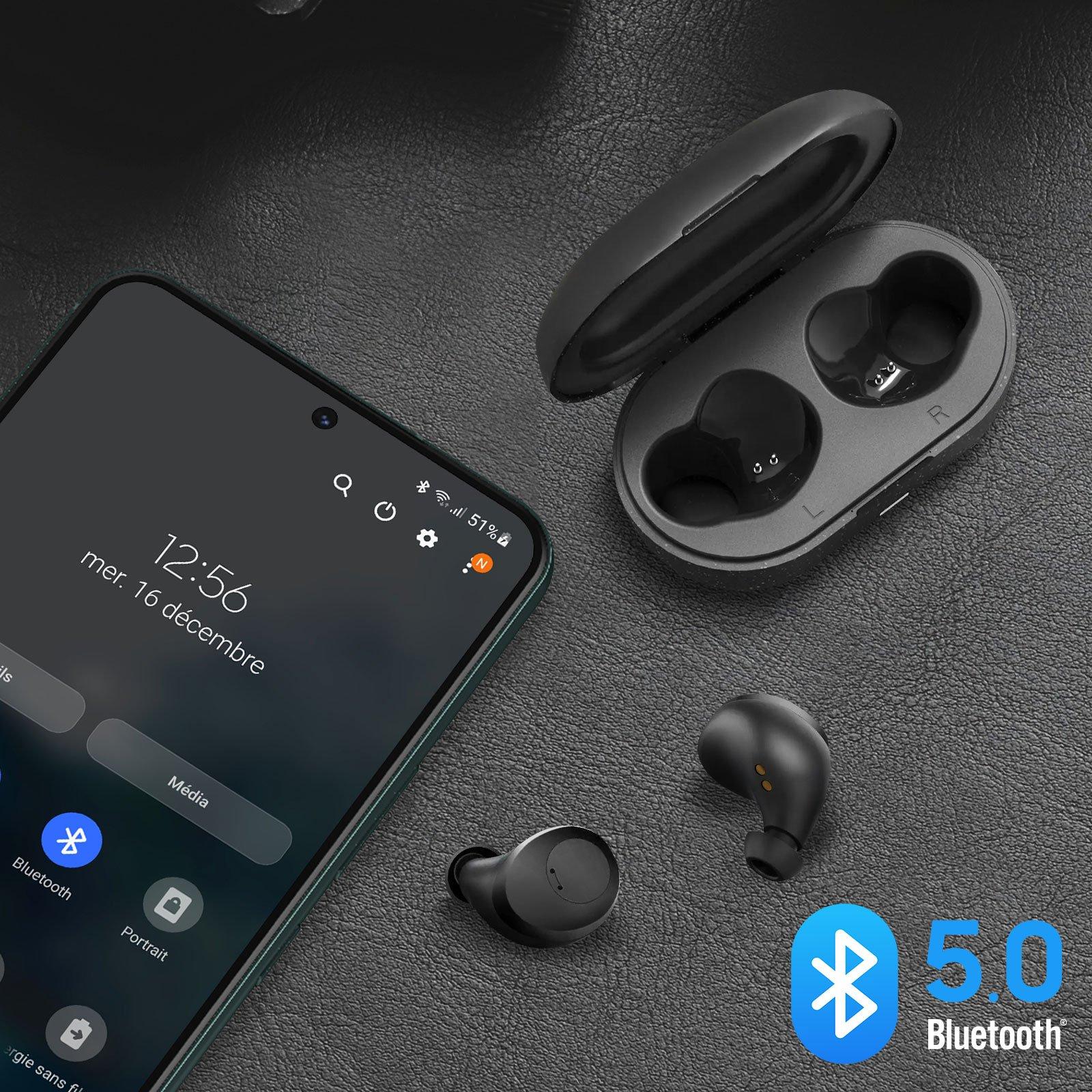 4smarts  4smarts Eara Core Kopfhörer Kabellos im Ohr AnrufeMusik Bluetooth Schwarz 