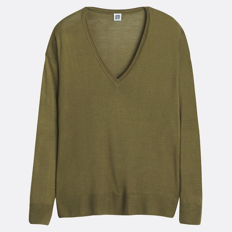 La Redoute Collections Pull col V  