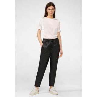 RICANO  Pantalon en cuir  Emilia, avec un style jogger 