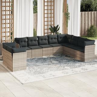 VidaXL Garten sofagarnitur poly-rattan  