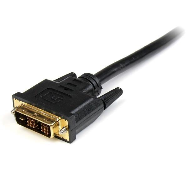 STARTECH.COM  StarTech.com Câble HDMI vers DVI-D de 50cm - Mâle / Mâle - Noir 