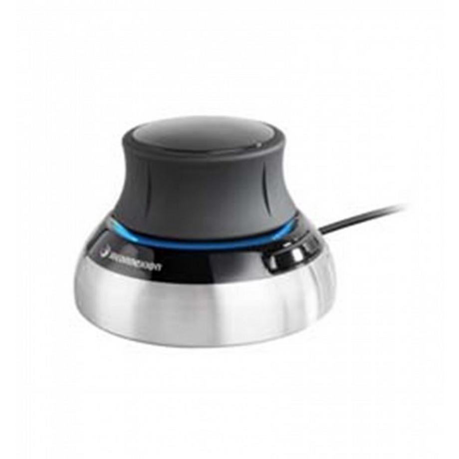 SpaceMouse Compact (Kabel, Schwarz, Silber)