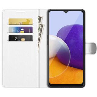 Cover-Discount  Galaxy A22 5G - Leder Etui Hülle 