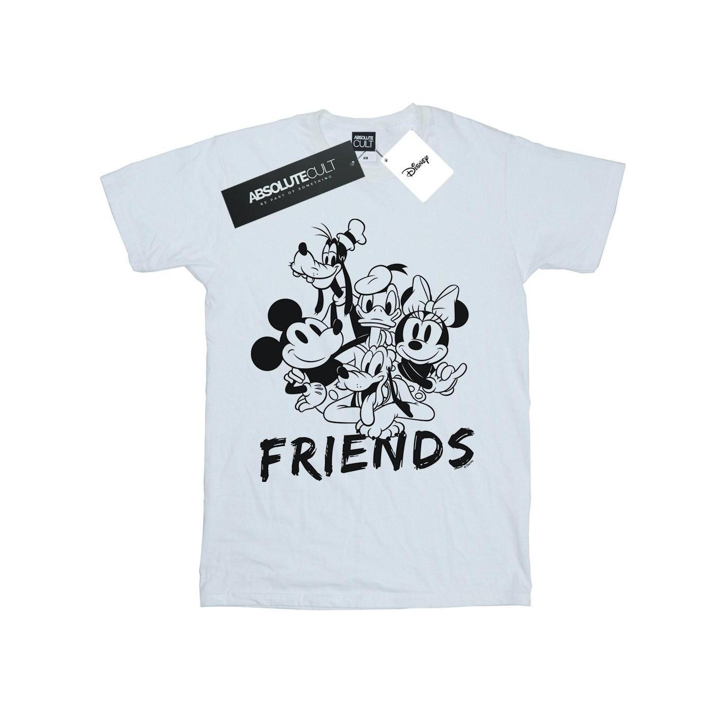 Image of Mickey Mouse And Friends Tshirt Unisex Weiss 140/146