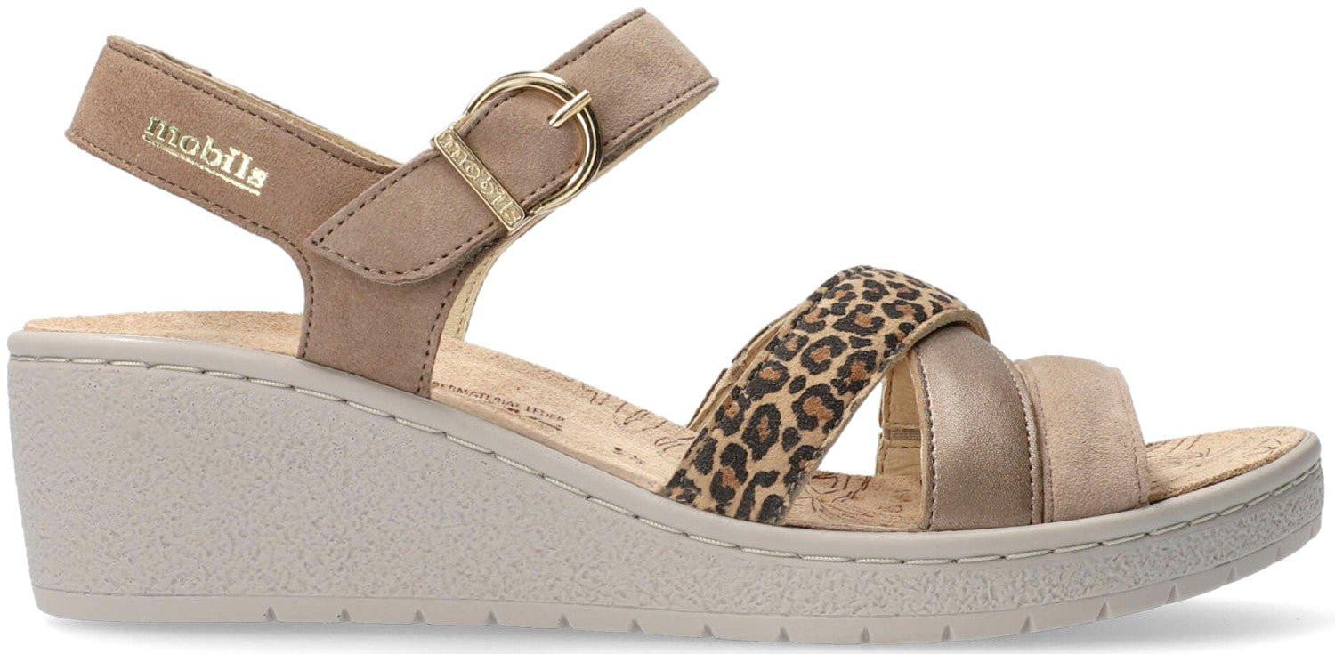 Image of Pietra - Wildleder Sandale Damen Beige 41
