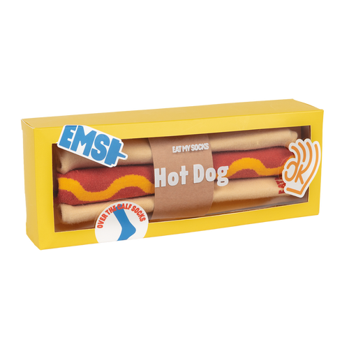 EatMySocks  EatMySocks - Chaussettes hot-dogs 