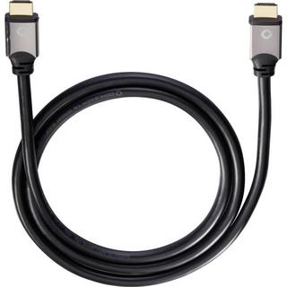 Oehlbach  Rallonge HDMI High Speed E avec Ethernet Black Magic 2.2 m 