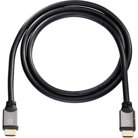 Oehlbach  Black Magic E High Speed HDMI Verbindungskabel mit Ethernet 10 m 