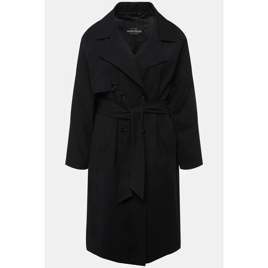 Ulla Popken Trench-coat Col Revers Col  