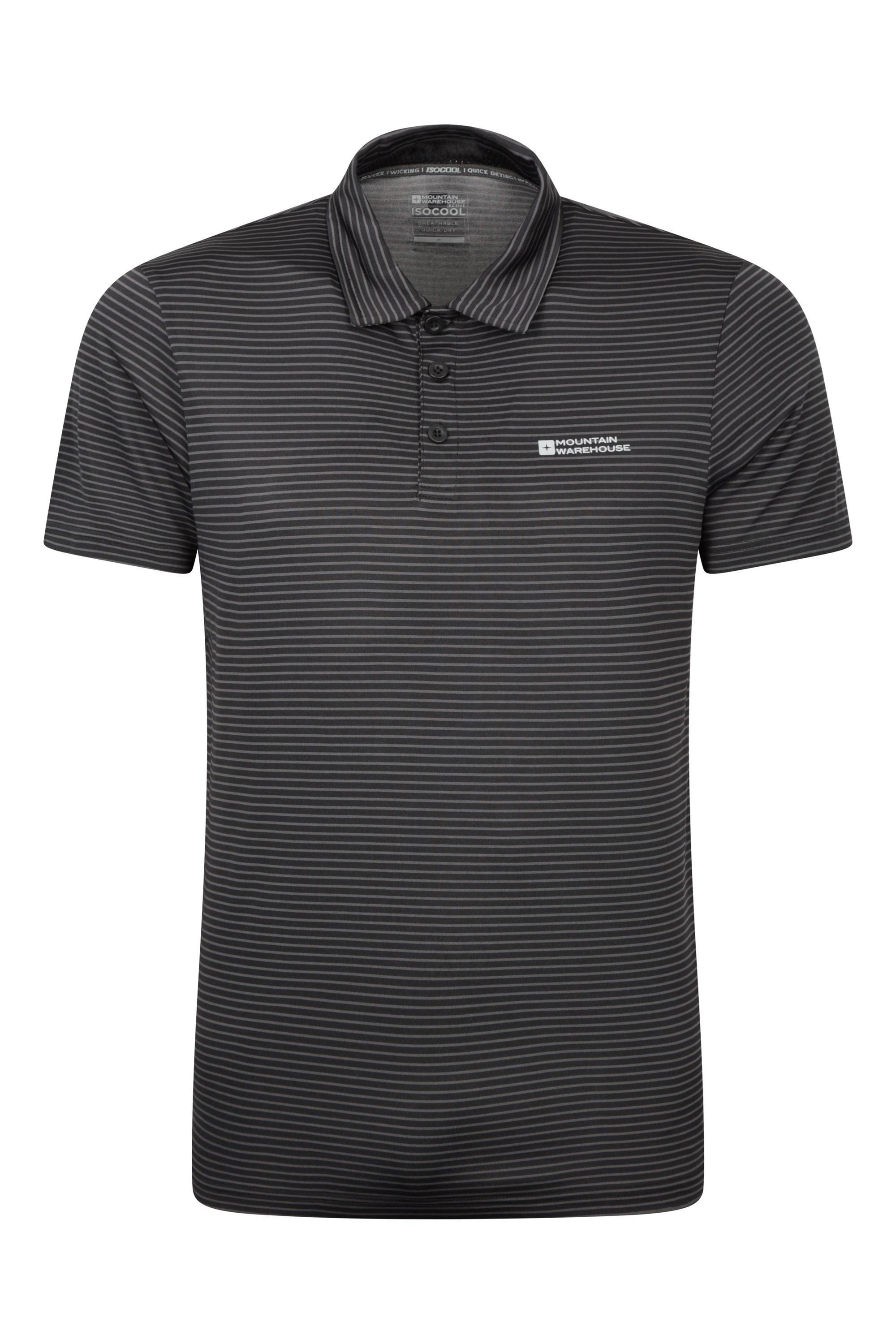 Image of Fairway Poloshirt Herren Schwarz M