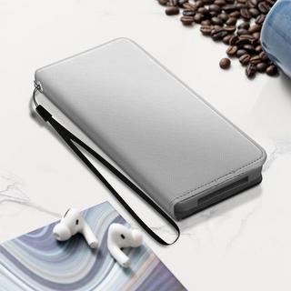 Avizar  Fancy Style Flip-Case Größe XL – Silber 