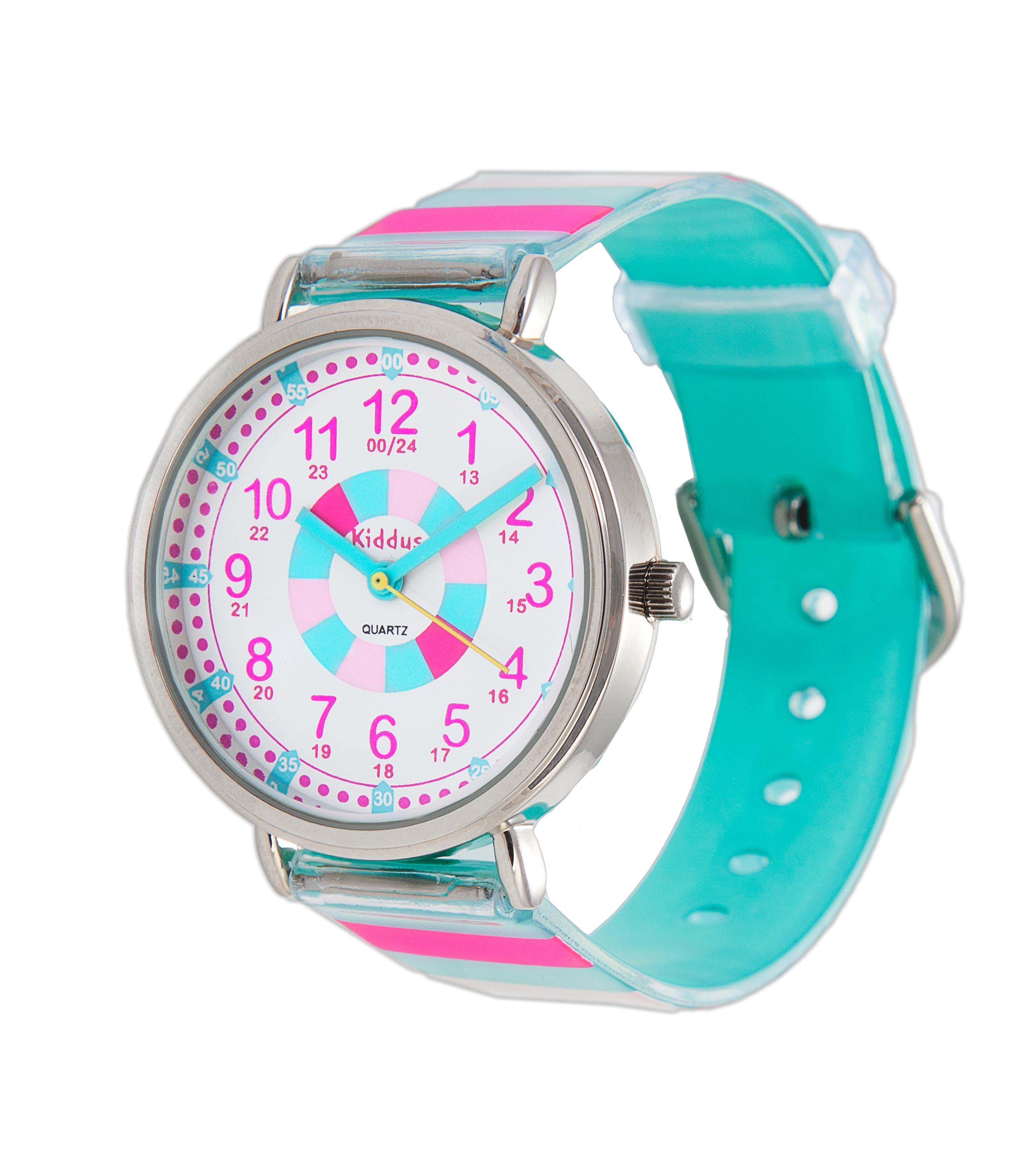 Kiddus  Time Teacher Turquoise  Kinderuhr 