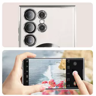 Avizar Coque 360° pour Samsung Galaxy S23 Ultra Dos Rigide