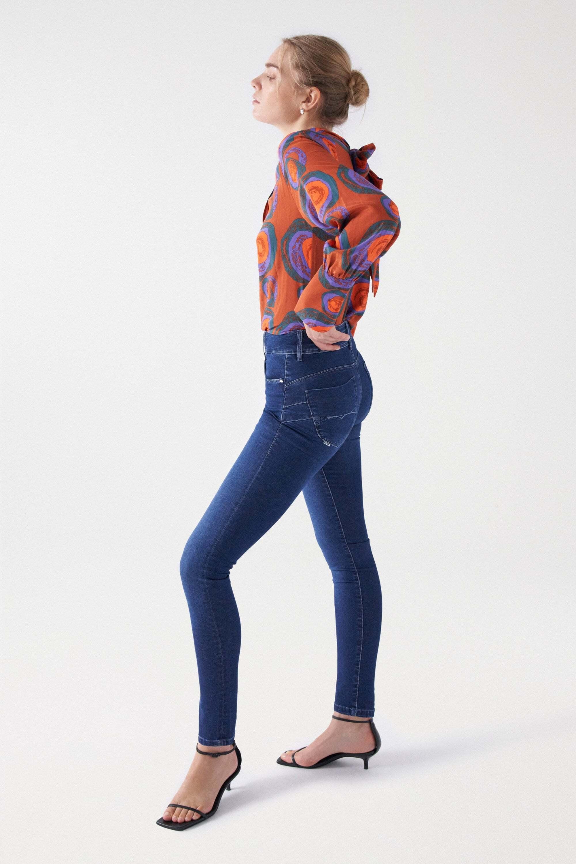 Salsa  Jeans Secret With Embroidery 