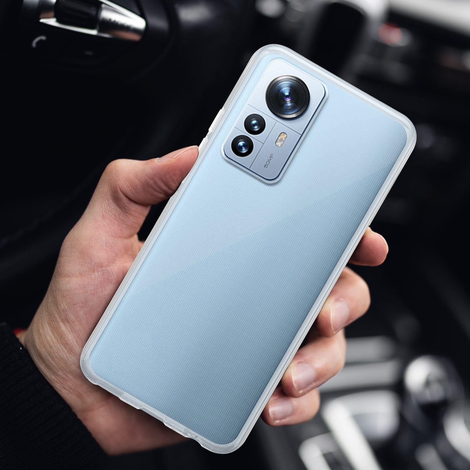 Cadorabo  Housse compatible avec Xiaomi 12 PRO - Coque de protection en silicone TPU flexible 