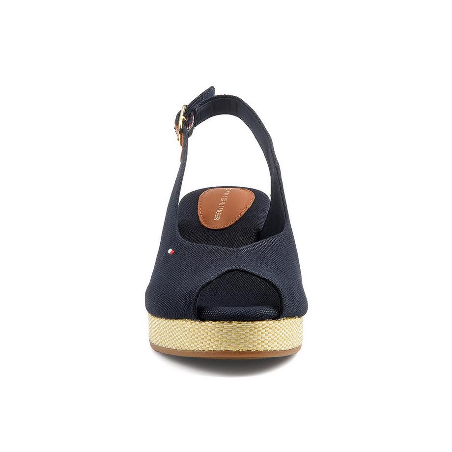 TOMMY HILFIGER Flag Mid Wedge Espadrille Slingback  