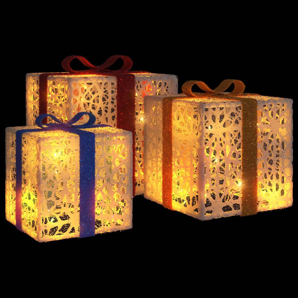 VidaXL Boîte de noël lumineuse  