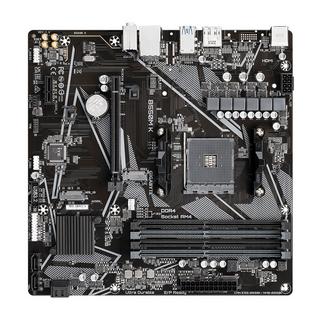 Gigabyte  B550M K Mainboard – AMD Ryzen 5000 CPUs, bis zu 4733 MHz DDR4, 1xPCIe 4.0 + 1xPCIe 3.0 M.2, 1GbE LAN, USB 3.2 Gen 1 