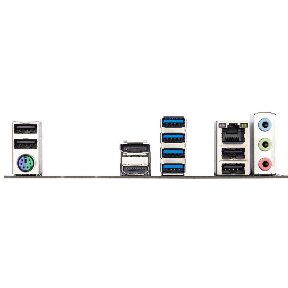 Gigabyte  B550M K Scheda madre - CPU AMD Ryzen 5000, fino a 4733 MHz DDR4, 1xPCIe 4.0 + 1xPCIe 3.0 M.2, LAN 1GbE, USB 3.2 Gen 1 