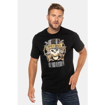 T-shirt, T-shirt de groupe, Guns 'n Roses, manches mi-hauteur