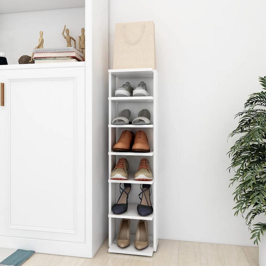 VidaXL Armoire à chaussures bois d'ingénierie  