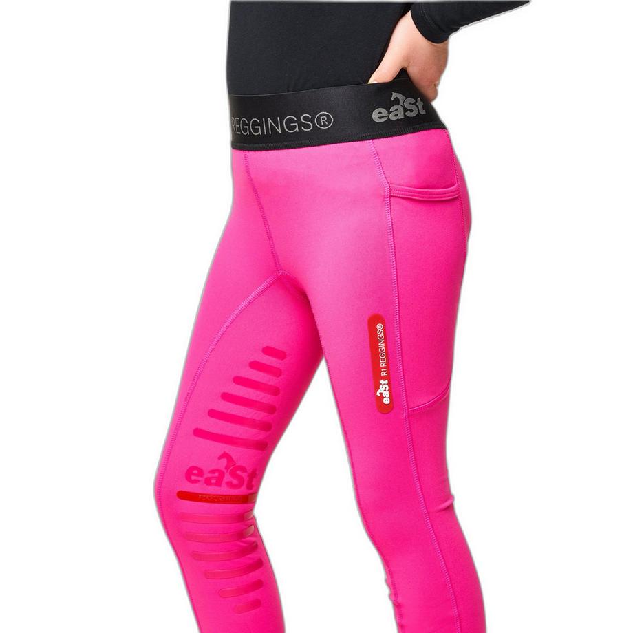 East  reitleggings mid grip, mädchen reggings® r1 