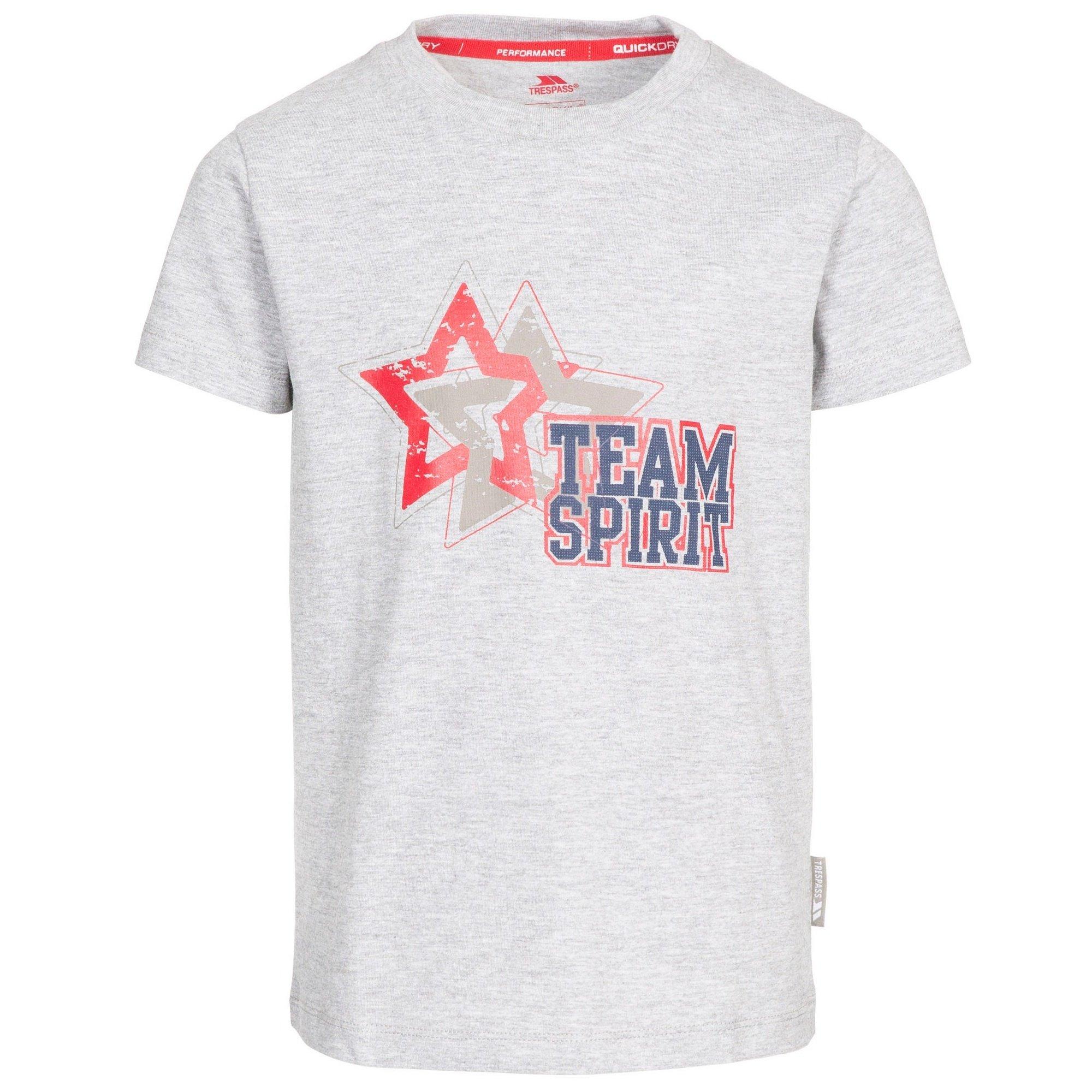 Image of Awestruck Tshirt Jungen Taubengrau 140