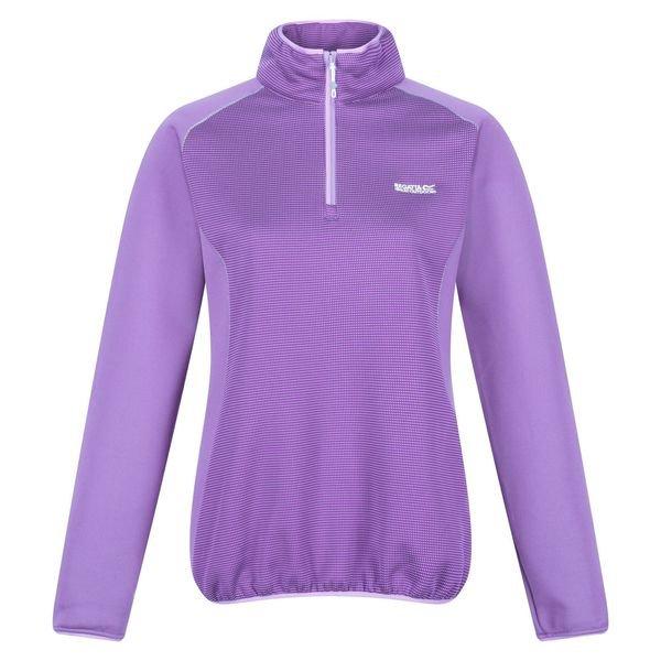 Image of Highton Ii Fleece Mit Halbem Reißverschluss Damen Viola 40