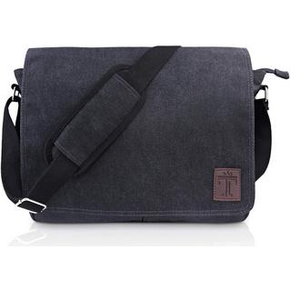 Only-bags.store Wasserdichte Canvas Messenger Aktentasche Laptoptasche  
