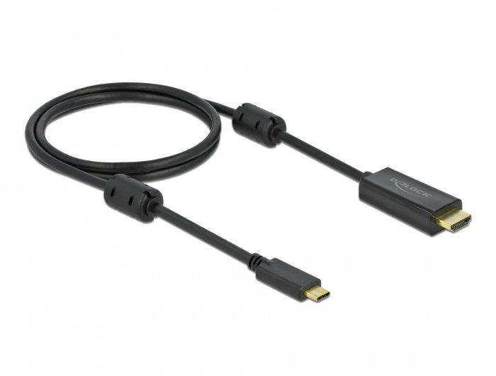 DeLock  DeLOCK Aktives USB Type-C zu HDMI Kabel (DP Alt Mode) 4K 60 Hz 1 m 