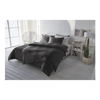 Living Home Uni Satin Kissenbezug  