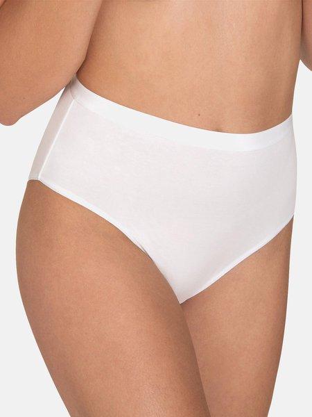 Image of Slip Mit Hoher Taille Kaia Damen Weiss M