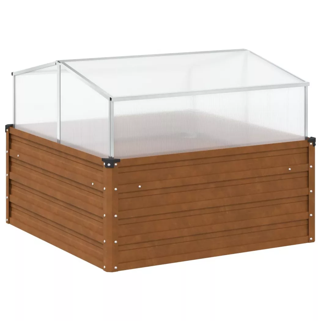 VidaXL - Jardinière de jardin, One Size, Marron