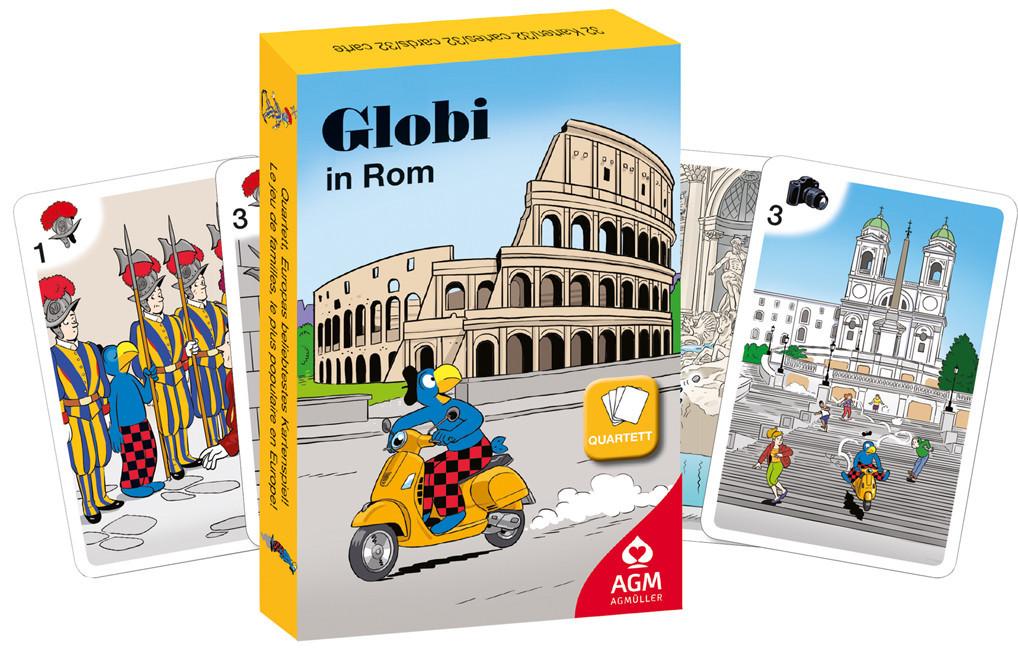 Globi Verlag  Globi Quartett Globi in Rom (32Teile) 