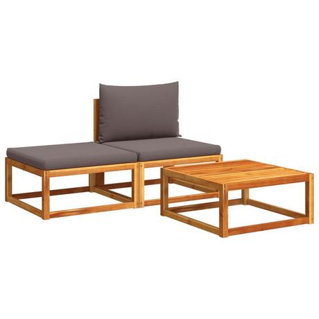 VidaXL Gartensofa-set akazienholz  