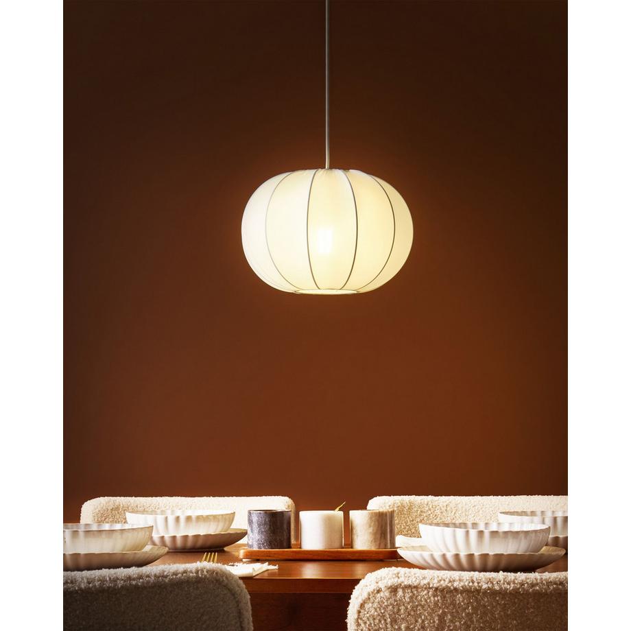 Beliani Lampe suspension en Nylon Moderne MARIARA  