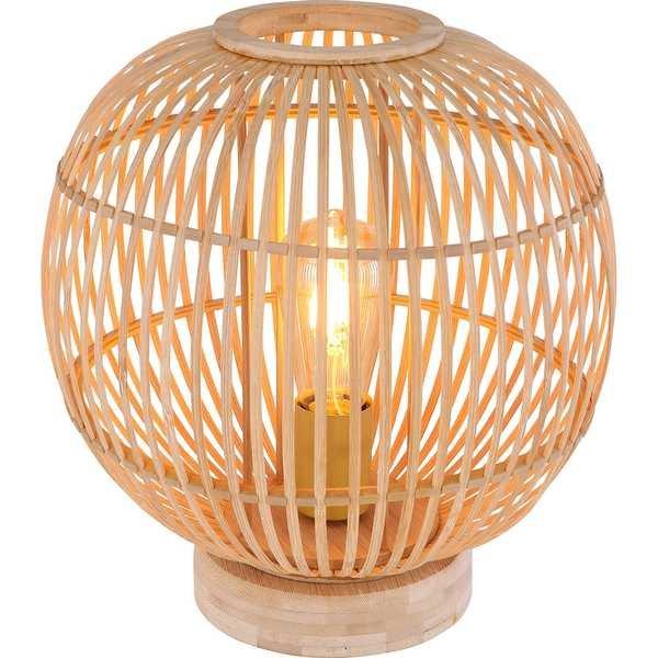 Image of Tischleuchte Hildegard Bambus natur 1xE27 Tischleuchte Hildegard Bambus natur 1xE27