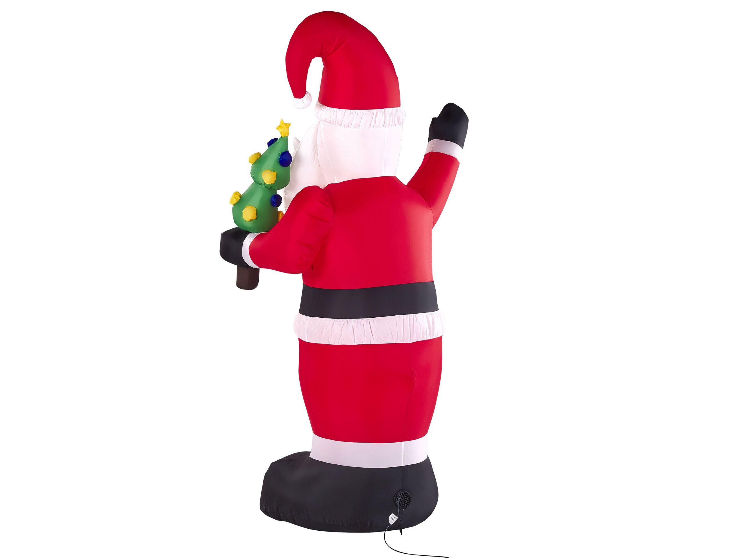 Beliani Decorazione gonfiabile per esterni en Tessuto Retrò IVALO  