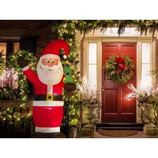 Beliani Decorazione gonfiabile per esterni en Tessuto Retrò IVALO  