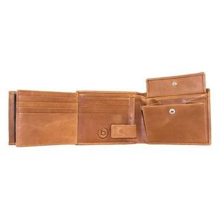 BUGATTI Volo Grosse Klappen Geldbörse Cognac  