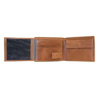 BUGATTI Volo Grosse Klappen Geldbörse Cognac  