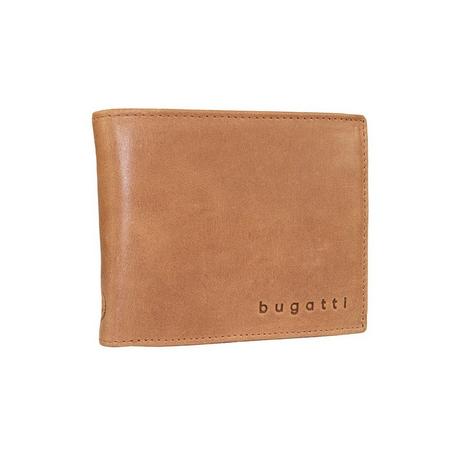 BUGATTI Volo Grosse Klappen Geldbörse Cognac  