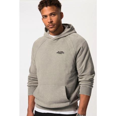 Sthuge  Sweat à capuche à manches longues, look vintage – jusqu'au 8 XL 