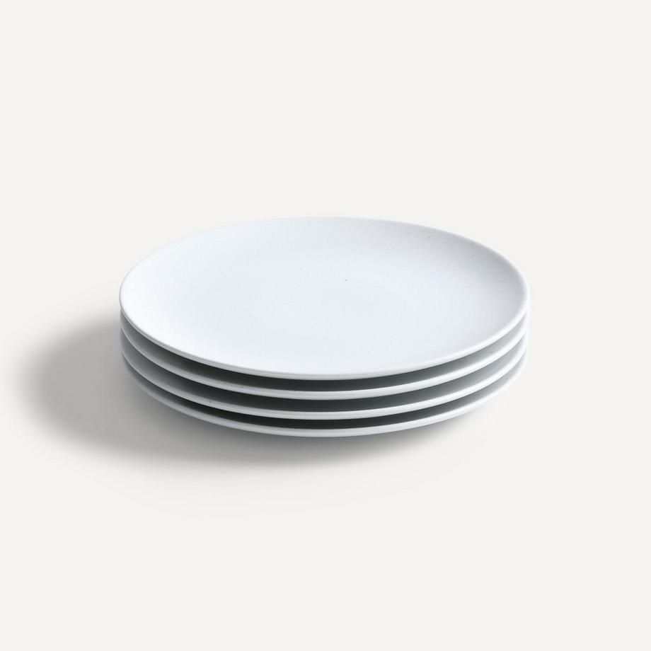 AM.PM Set aus 4 Desserttellern aus emailliertem Porzellan  