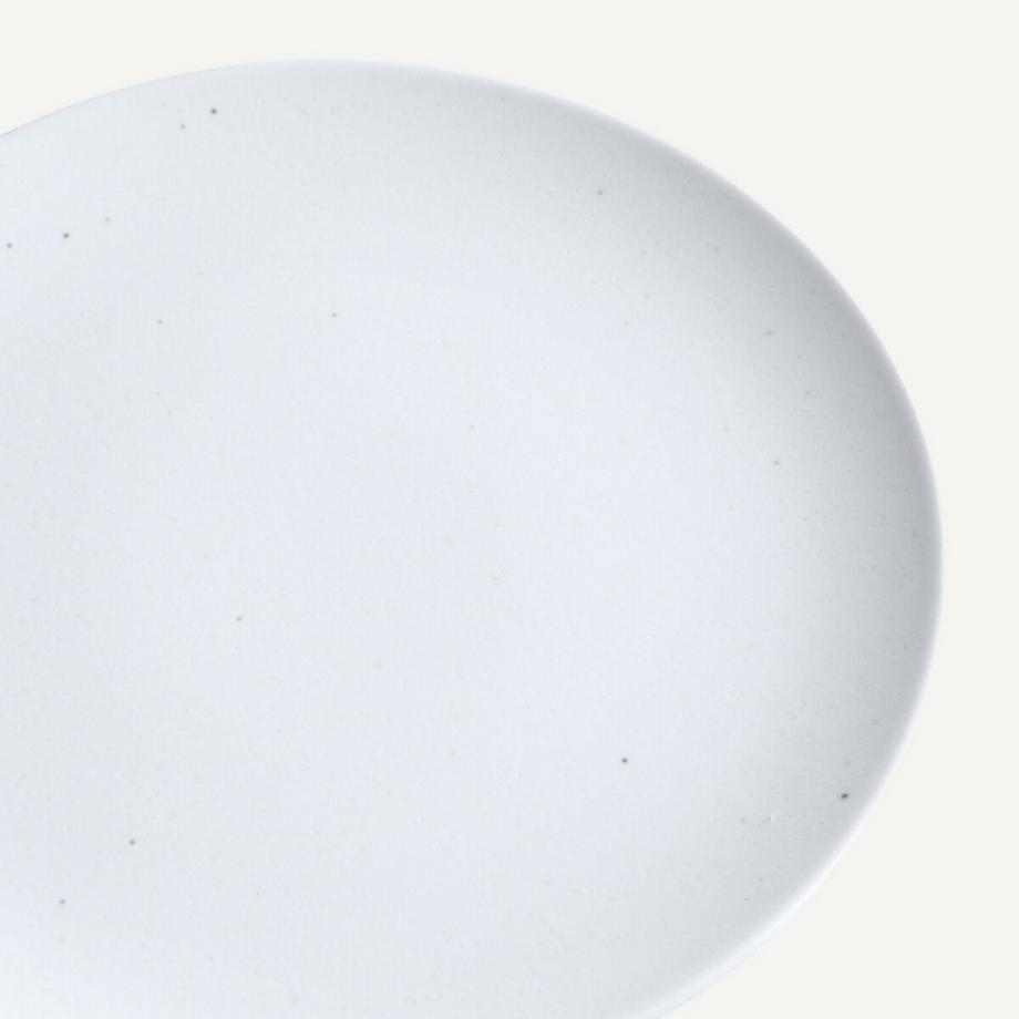 AM.PM Set aus 4 Desserttellern aus emailliertem Porzellan  